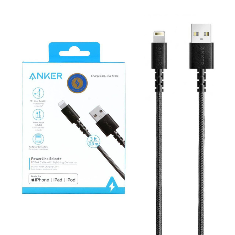 کابل تبدیل usb به لایتنینگ انکر